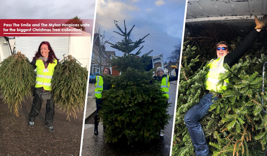 Christmas Tree Collection - The Myton Hospices - Warwickshire - Coventry - Leamington Spa - Rugby - Hospice - Pass The Smile