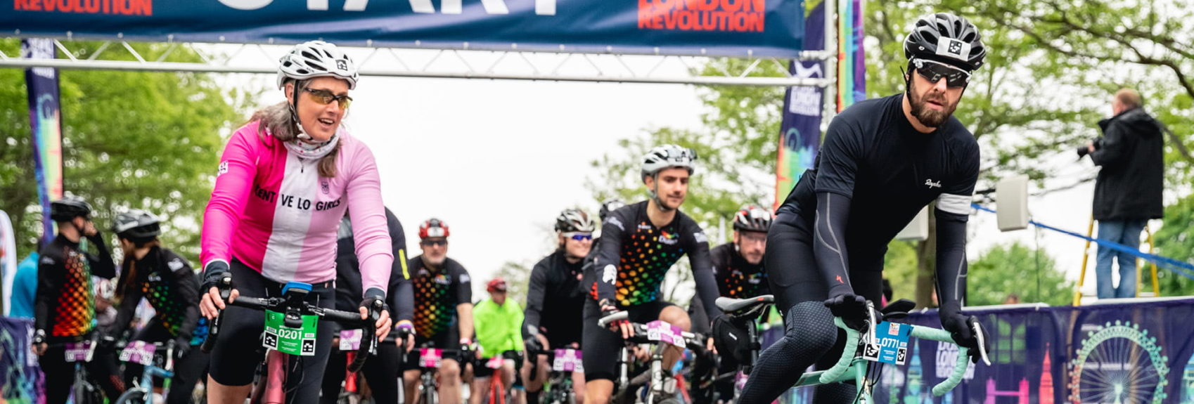 The Myton Hospices Challenge Events Dulux London Revolution Ride