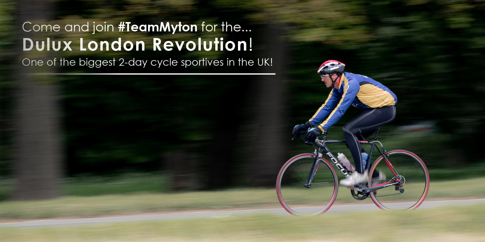 The Myton Hospices - Dulux London Revolution Ride - Challenge - Warwickshire - Coventry - Leamington Spa - Rugby - Warwick