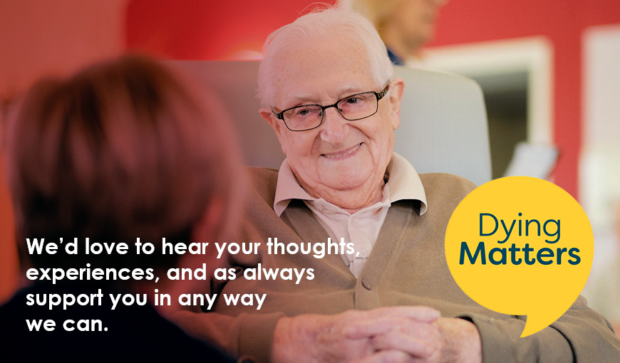 The Myton Hospices - Dying Matters Awareness Week 2021 - Warwickshire - Coventry - Leamington Spa - Rugby - Death - Bereavement The Myton Hospices - Dying Matters Awareness Week 2021 - Warwickshire - Coventry - Leamington Spa - Rugby - Death - Bereavement