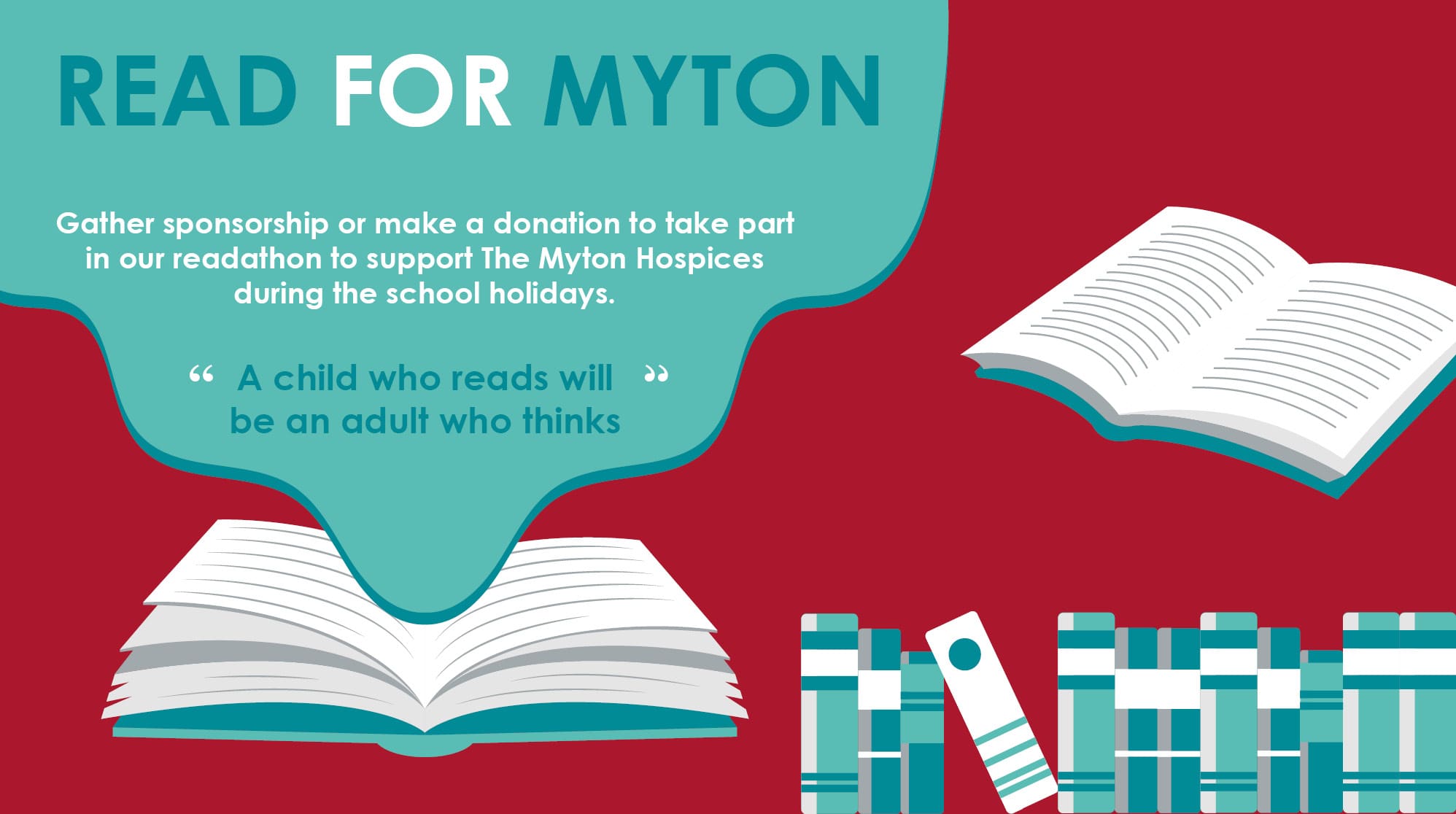 The Myton Hospices - Read for Myton 2021 - Midpage Banner