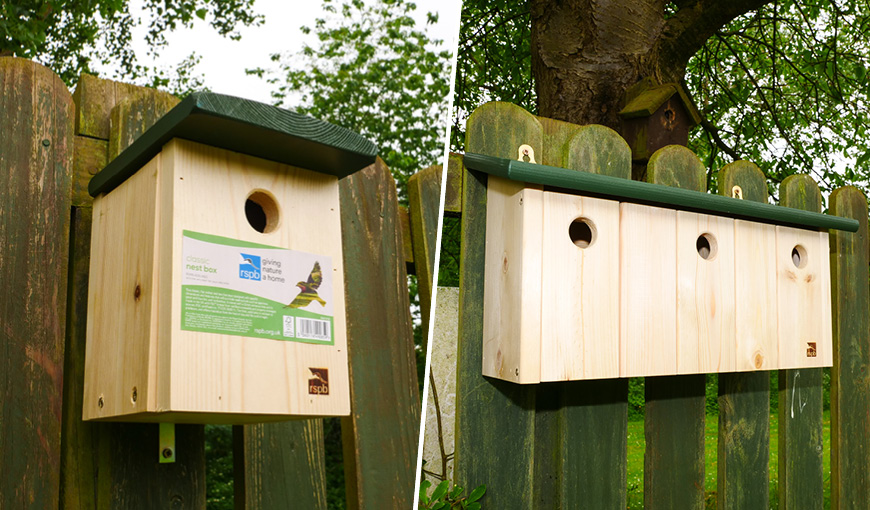 The Myton Hospices - Birdbox Donation - Welcome to our Future - RSPB - Warwickshire - Coventry - Leamington Spa - Rugby - Warwick - Nature - Birds