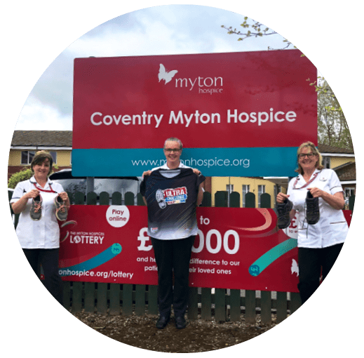 The Myton Hospices - Myton Magic - Therapy Team - Nicola Woolvine - Susan Fraser - Kathryn Howell - South Coast Ultra Challenge - Warwickshire - Coventry - Rugby - Leamington Spa - Warwick The Myton Hospices - Myton Magic - Therapy Team - Nicola Woolvine - Susan Fraser - Kathryn Howell - South Coast Ultra Challenge - Warwickshire - Coventry - Rugby - Leamington Spa - Warwick
