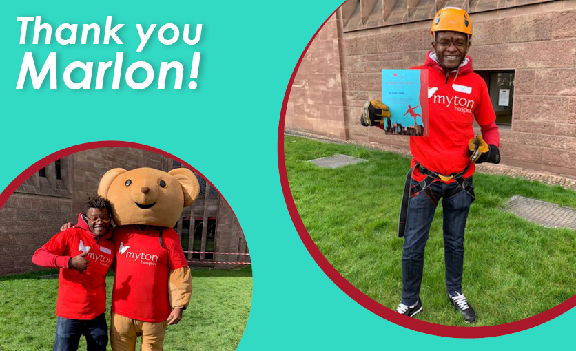 The Myton Hospices - Marlon Chirere - Myton Hospice - Volunteer - Volunteering - Warwickshire - Warwick - Coventry - Leamington Spa - Rugby - Events