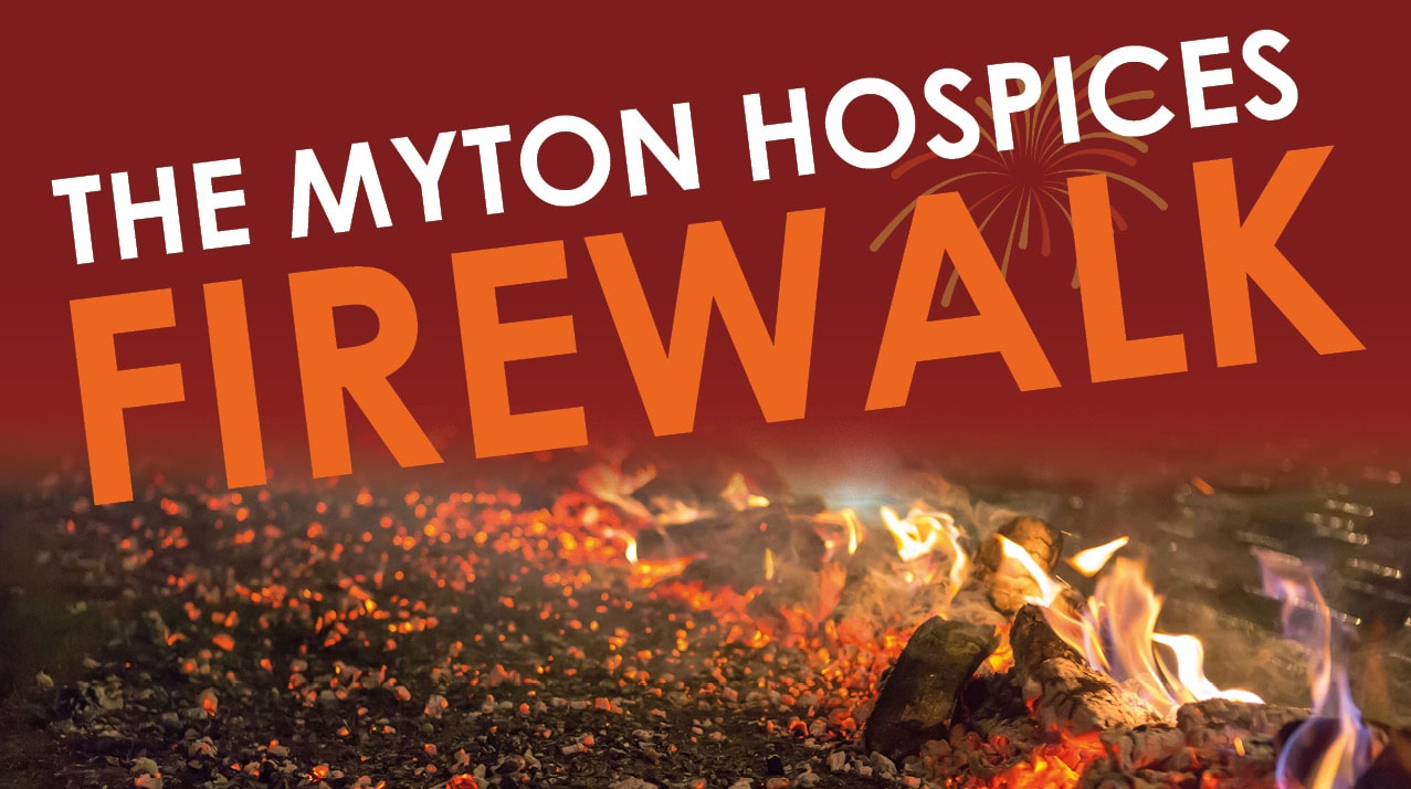 The Myton Hospices - Firewalk Social Share