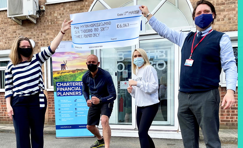 The Myton Hospices - Myton Hospice - HB&O Financial Services - Warwickshire - Coventry - Leamington Spa - Rugby - Warwick - Donation - Running - Event - Support The Myton Hospices - Myton Hospice - HB&O Financial Services - Warwickshire - Coventry - Leamington Spa - Rugby - Warwick - Donation - Running - Event - Support