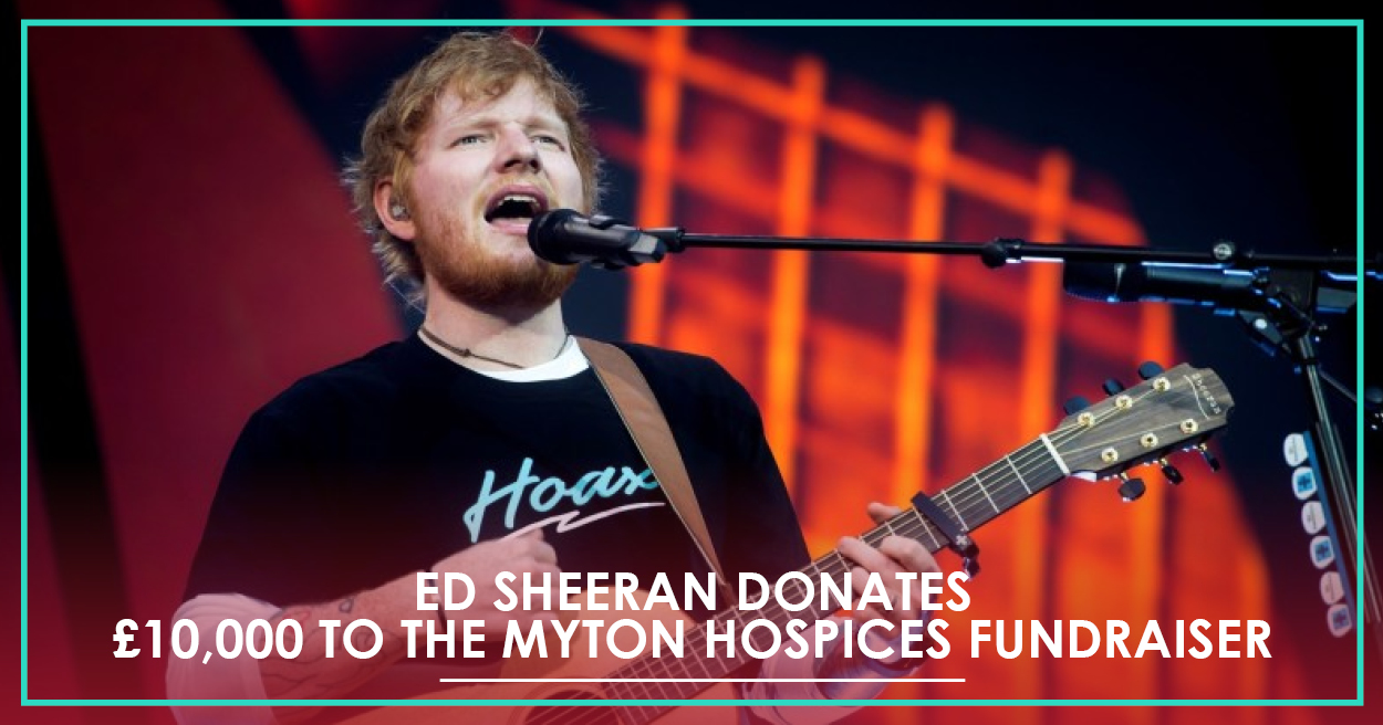 The Myton Hospices - Ed Sheeran - Nizlopi - FB Lnk Card