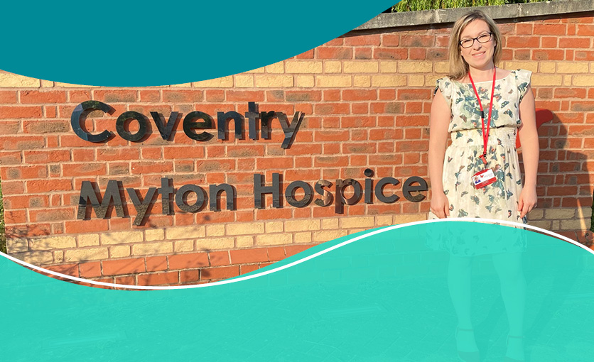 The Myton Hospices - Lizzy Jenkins - Research Nurse - Hospice Care 2021 - Charity - Warwickshire - Warwick - Coventry - Leamington Spa - Rugby - Palliative Care