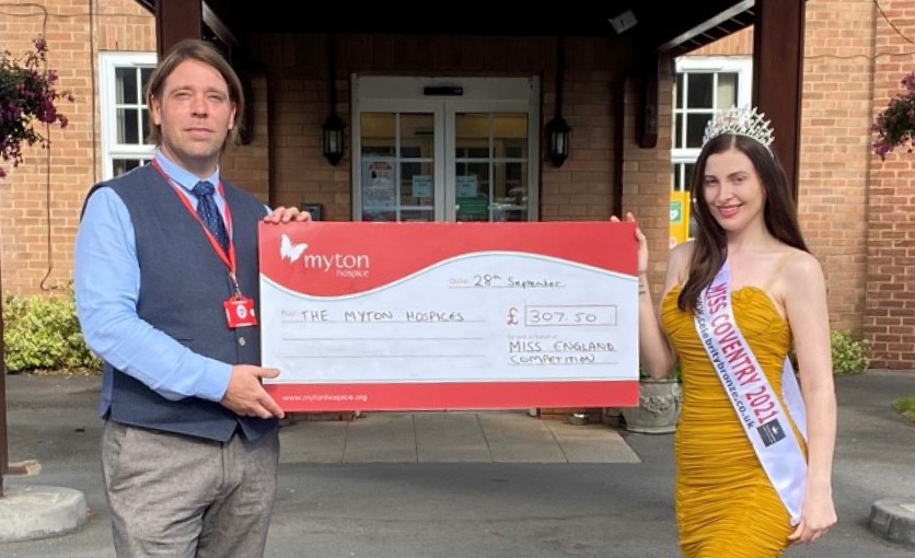 The Myton Hospices - Myton Hospice - Miss England Competition - Heart of England Conference and Events Centre - Angie Beasley - Chris Willmott - Warwickshire - Warwick - Coventry - Leamington Spa - Rugby