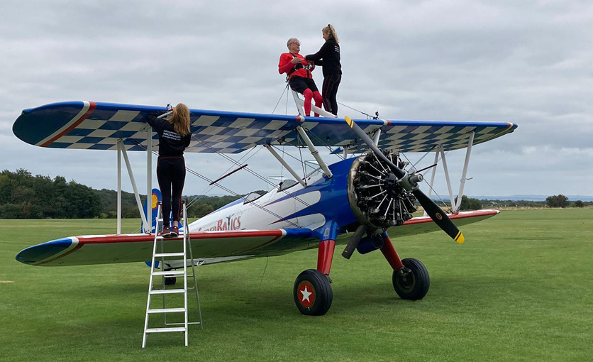 The Myton Hospices - Myton Hospice - Fundraising - Wing Walk - Bob Smith - Warwickshire - Warwick - Coventry - Leamington Spa - Rugby