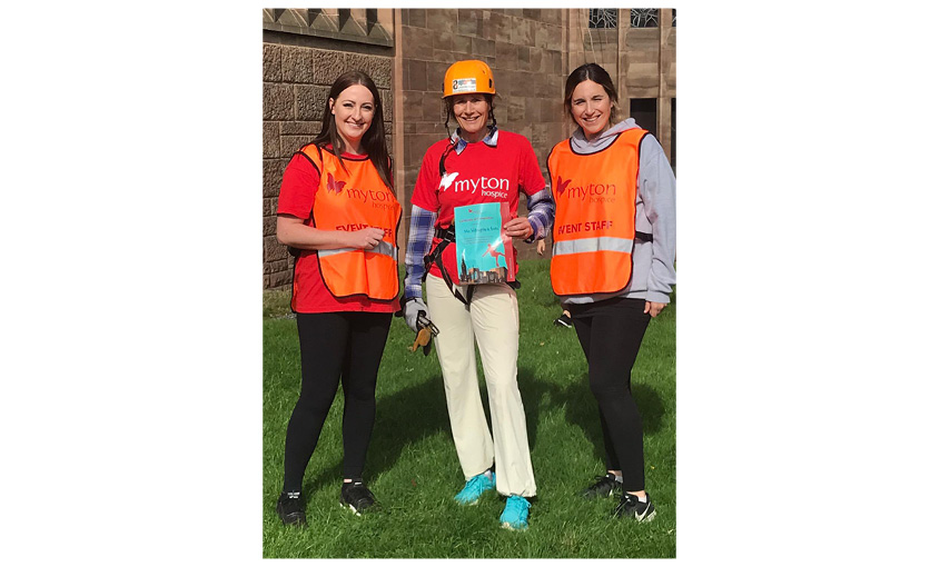 The Myton Hospices - High Sherriff of Warwickshire - Abseil