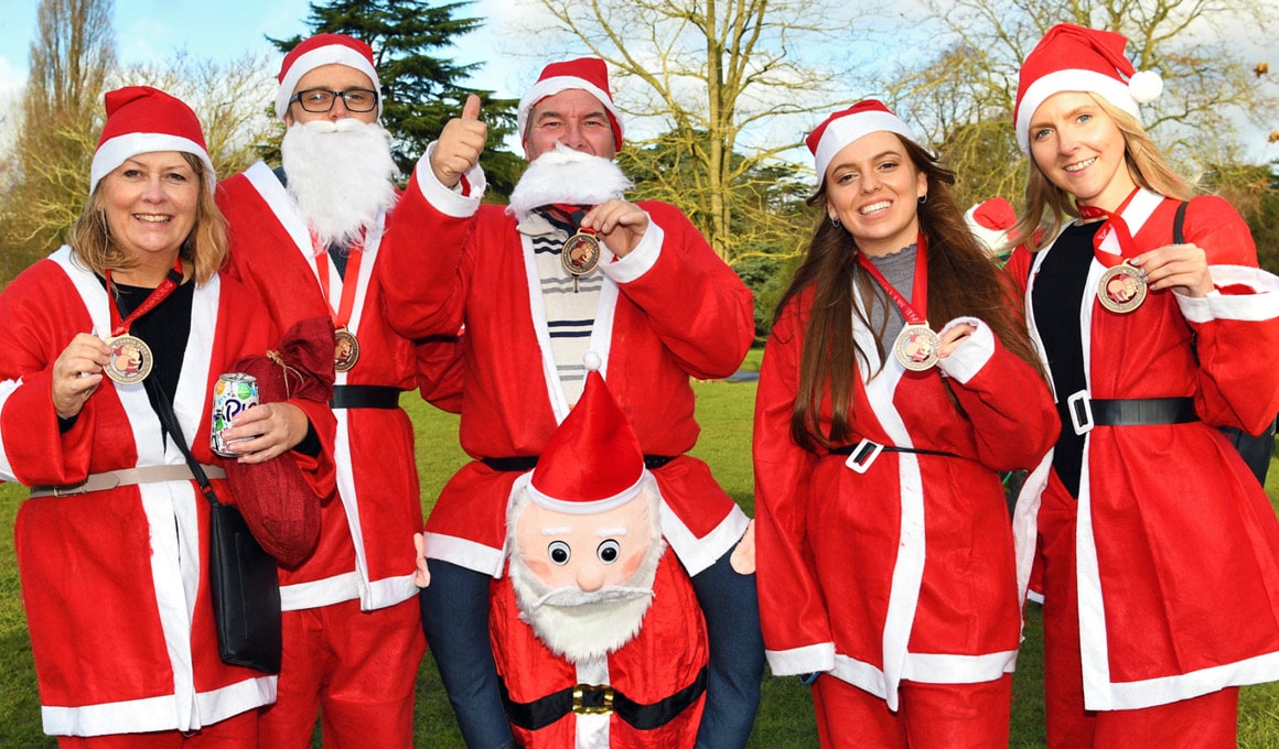 The Myton Hospices - Santa Dash 2021 Blog Header