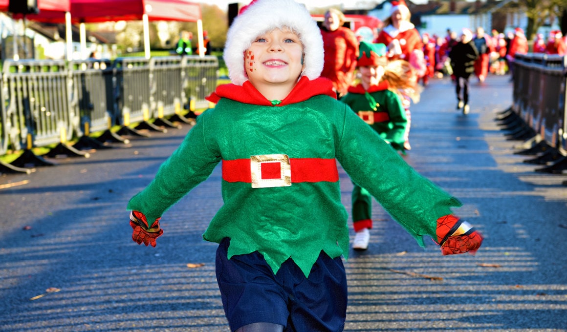 The Myton Hospices - Santa Dash 2021 Blog Header