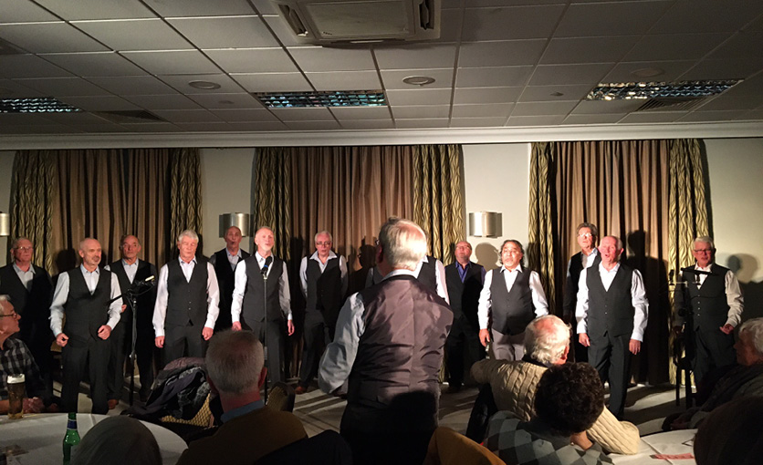 The Myton Hospices - Myton Hospice - Bob Hodgkiss - BIANCO Barbershop Quartet - An evening of Music Monologues and Mirth - Warwickshire - Warwick - Coventry - Leamington Spa - Rugby