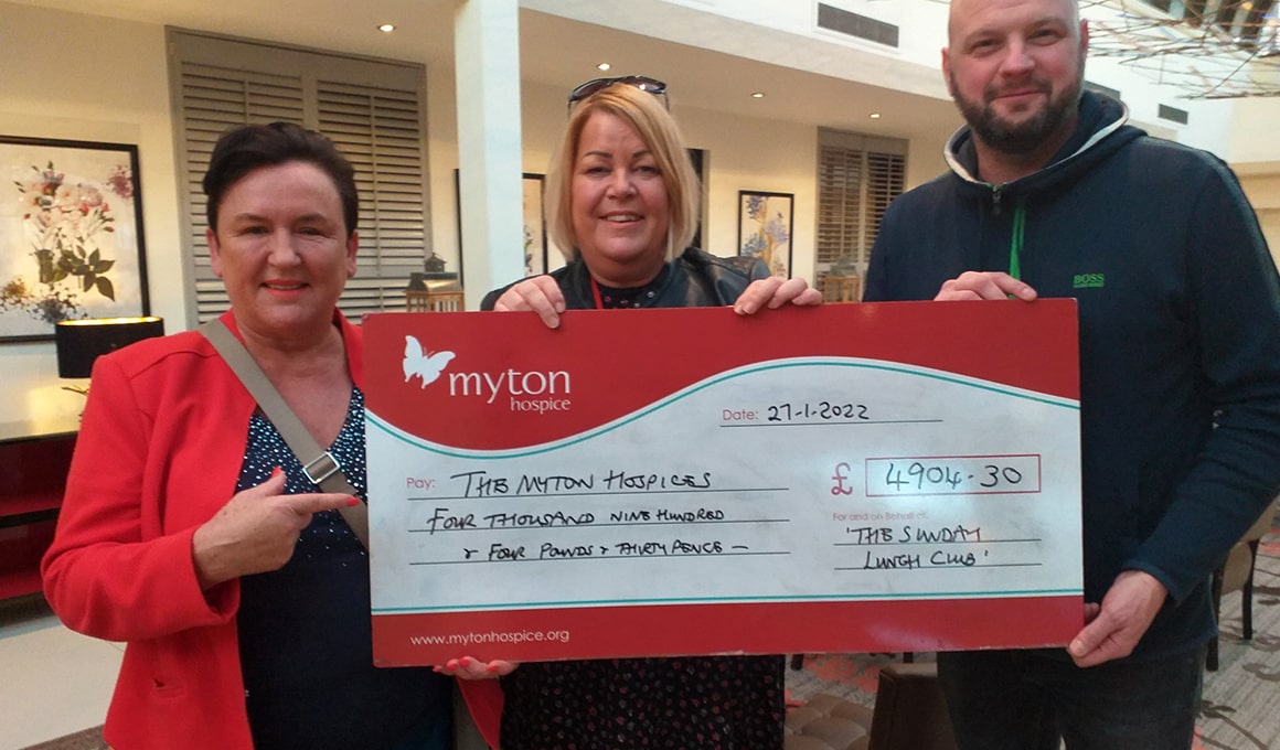 The Myton Hospices - Sunday Lunch Club Blog 2022