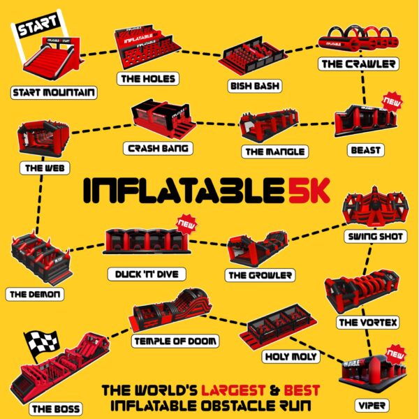 The Myton Hospices - Inflatable 5K Stratford Upon Avon 