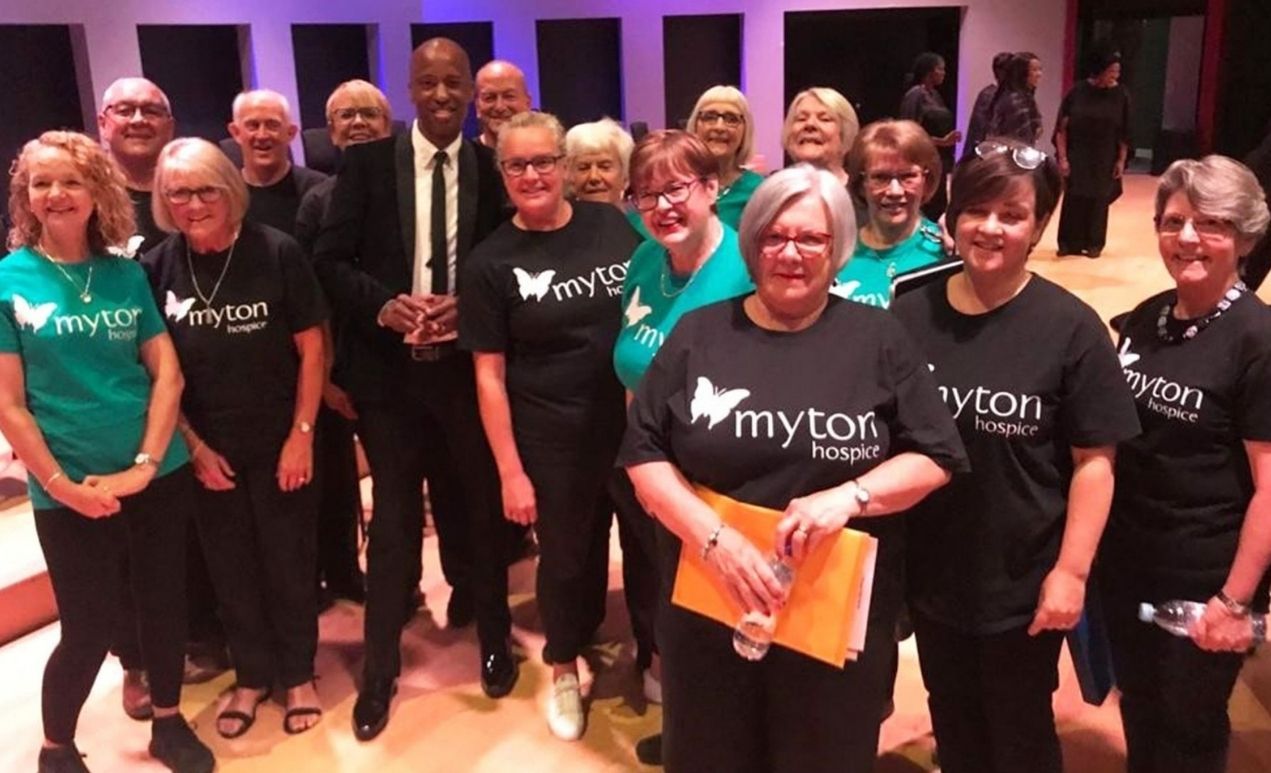 The Myton Choir with conductor Ken Burton