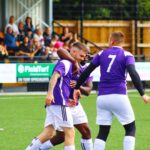 Warwick United during charity football match