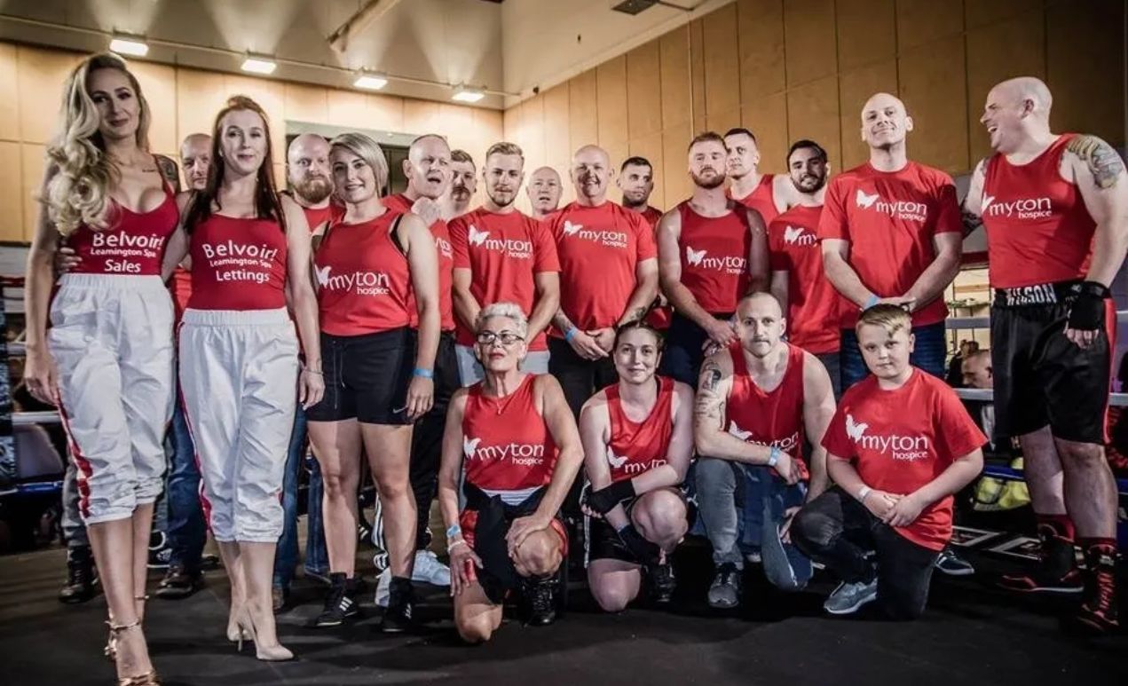 Charity Boxing Godiva's Battleground contestants