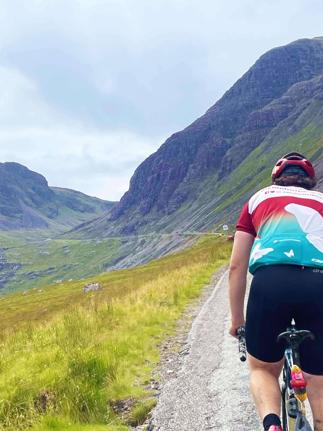 cyclists in the countryside