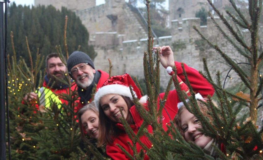 The Myton Hospices and Pass The Smile at Warwick Castle