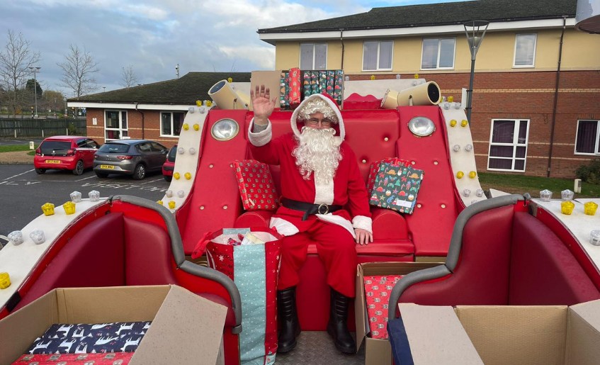 The Myton Hospices - Santa at Festive Fun Day