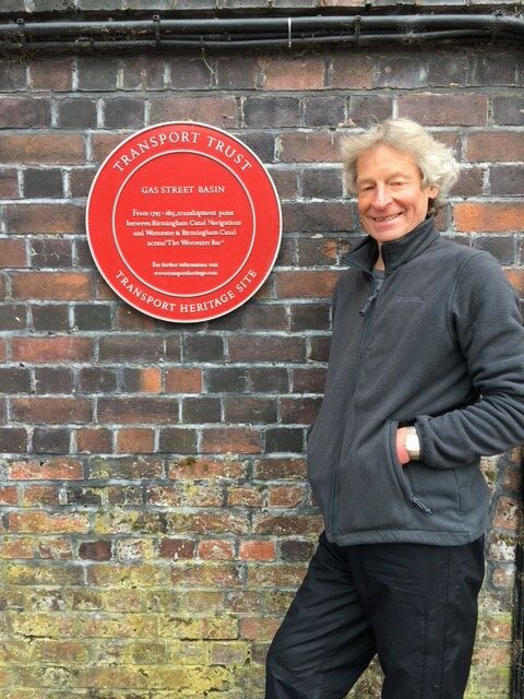 The Myton Hospices - Jonathan on the Grand Union Canal