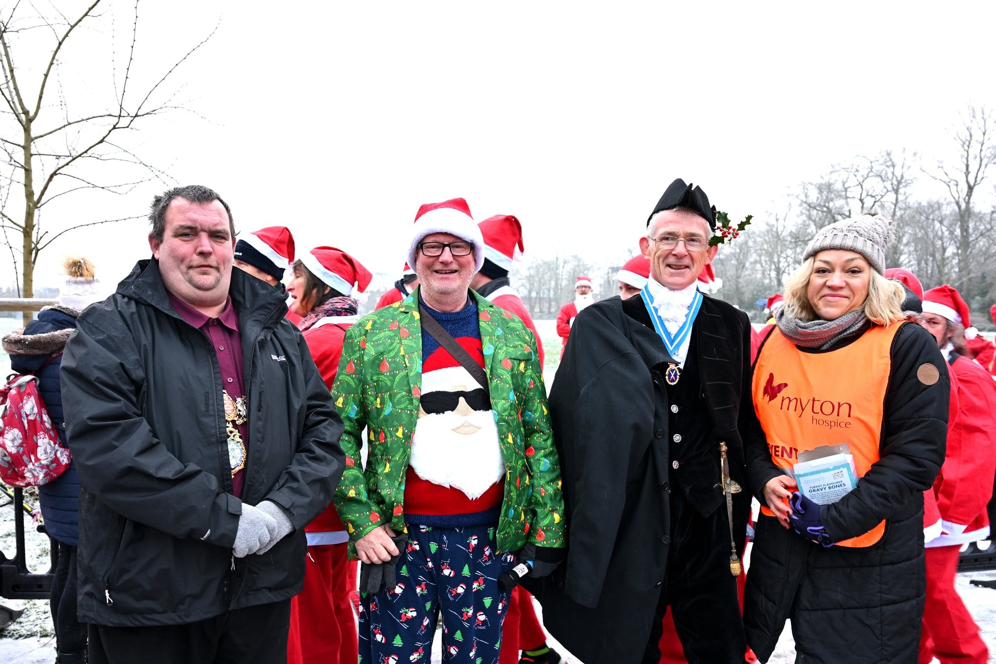 Leamington Mayor, High Sheriff, MC and our very own Charlotte Ingram