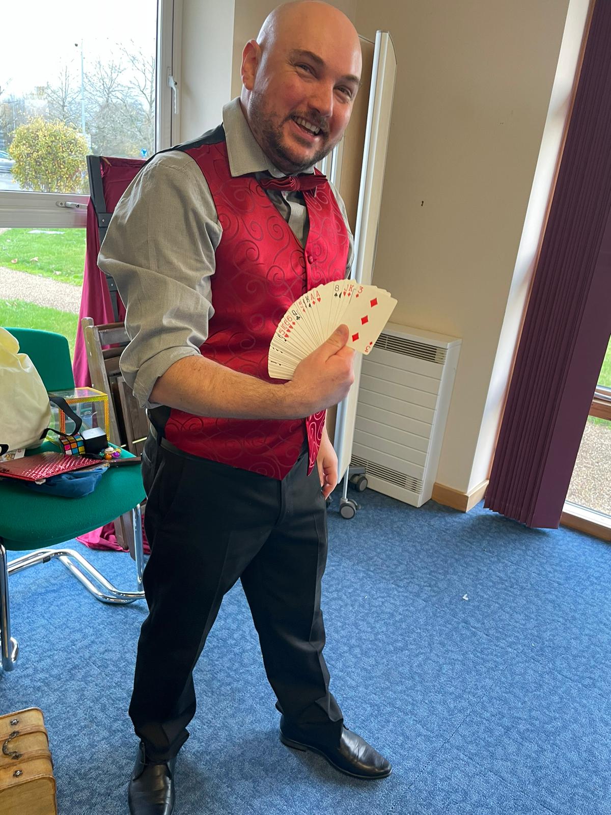 The Myton Hospices - Magician at the Festive Fun Day