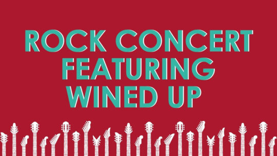Rock concert featuring Wined Up