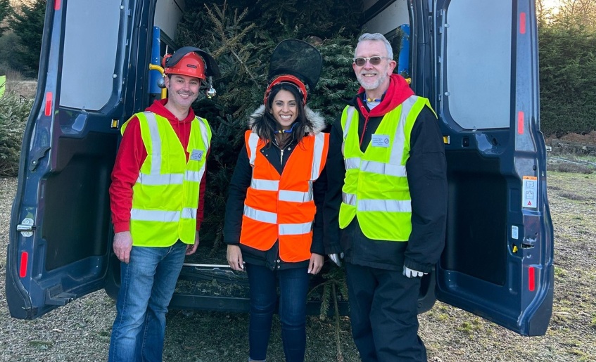 The Myton Hospices - Treecycling Blog Header 2023 - Christmas Tree Collections