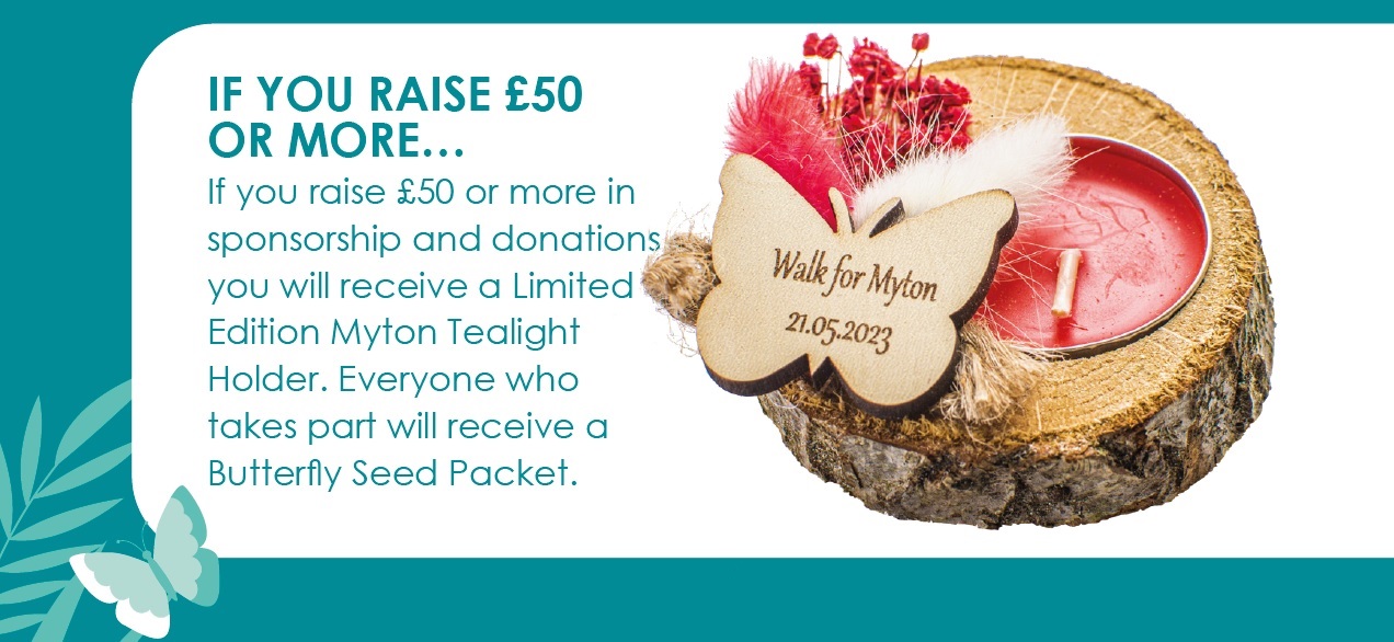 The Myton Hospices - Walk for Myton 2023 - Form Header
