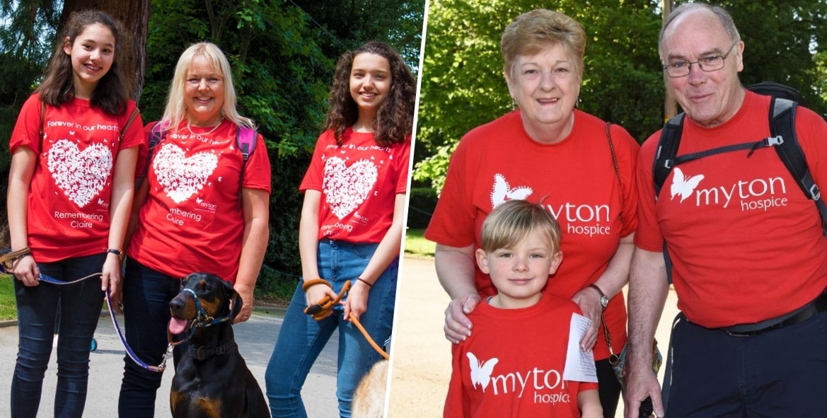 The Myton Hospices - Walk for Myton 2023 - Tshirts