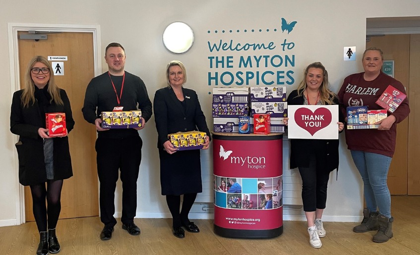 The Myton Hospices - Easter Egg Tombola thank you The Myton Hospices - Easter Egg Tombola thank you