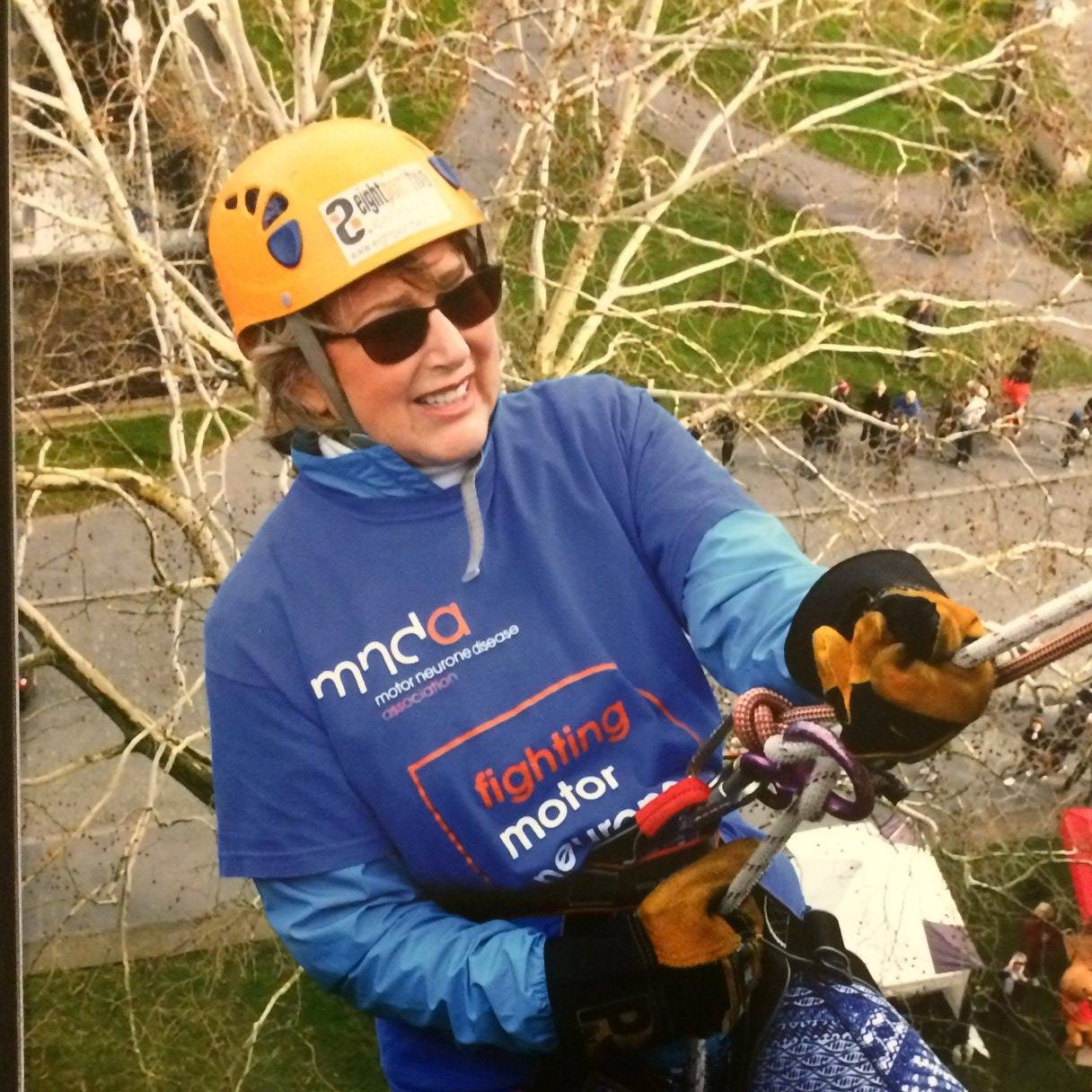 The Myton Hospices - Hazel abseiling for Myton