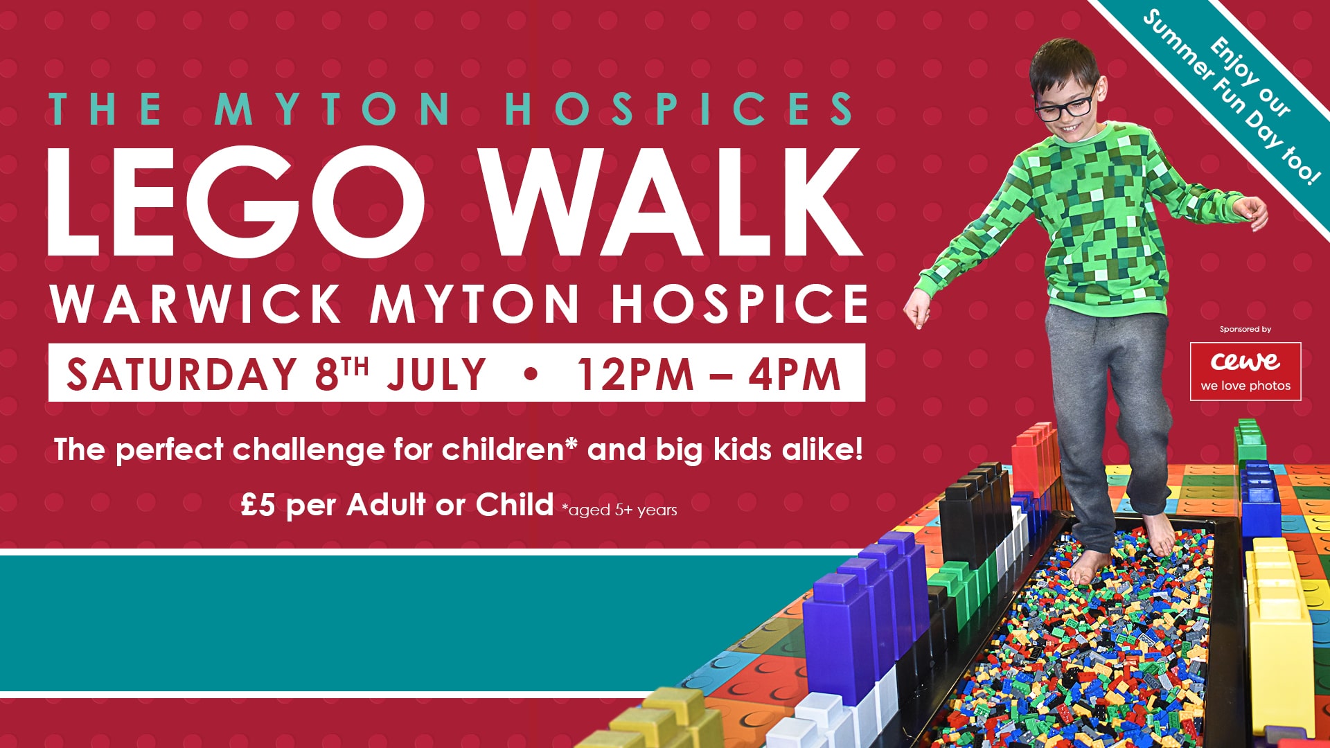 The Myton Hospices Lego Walk - Header