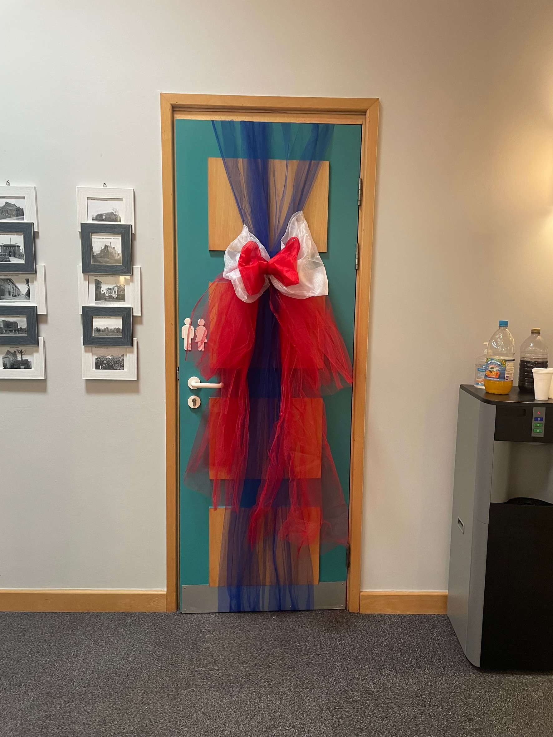 The Myton Hospices - Coronation Decorations