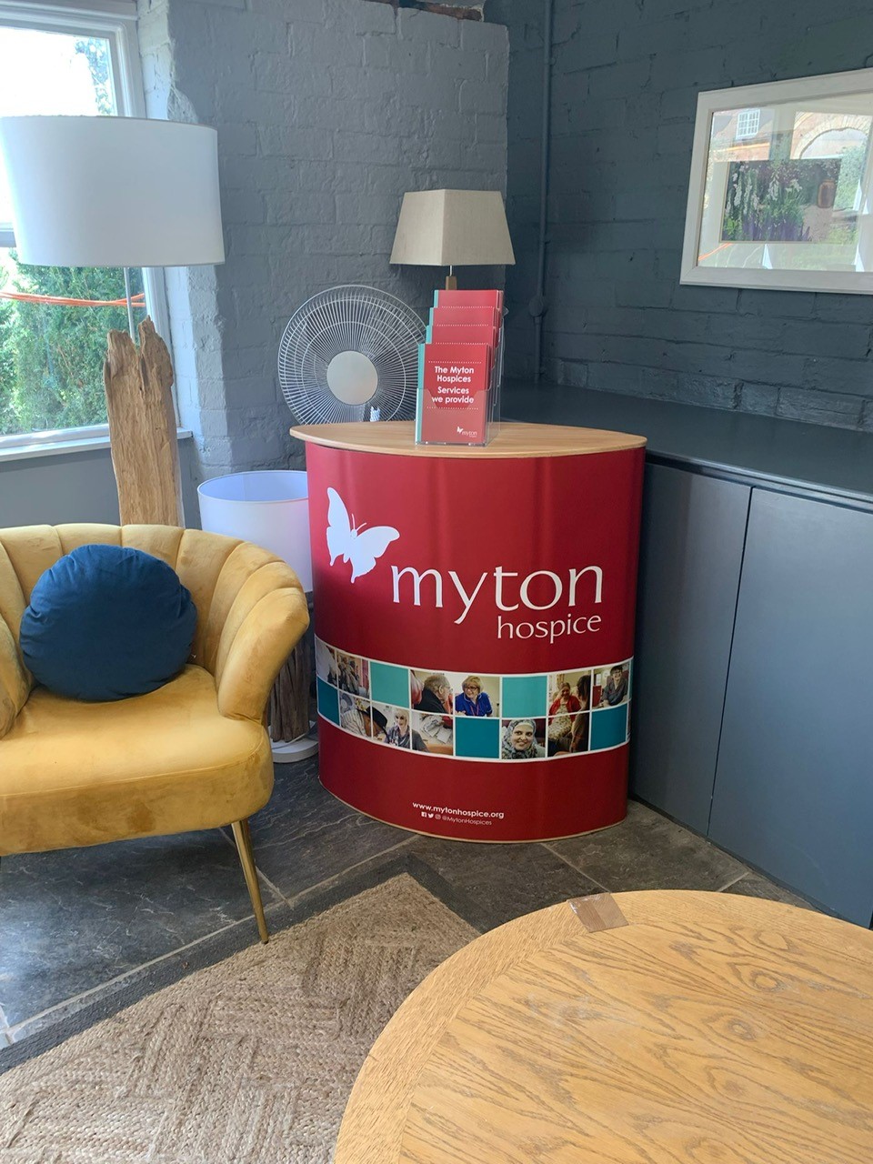 The Myton Hospices - Coughton Court Information Stand