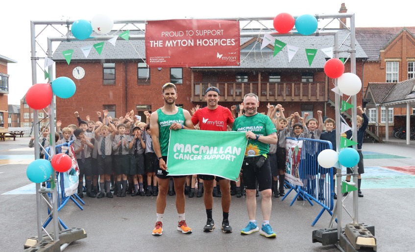 The Myton Hospices - Warwick Junior School Running Challenge