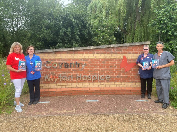 The Myton Hospices - Hazel Carter Coventry Myton Hospice Book Visit