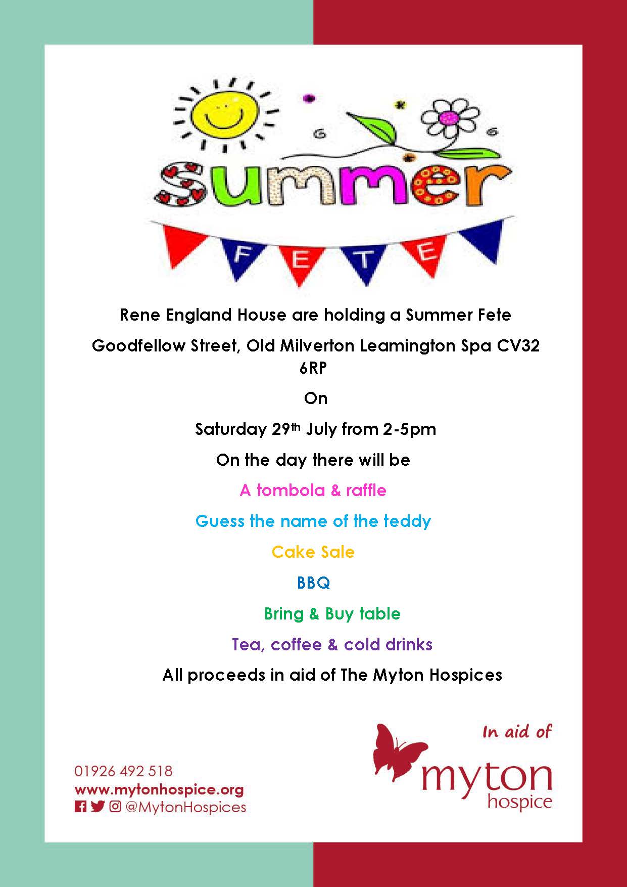 The Myton Hospices - Summer Fete