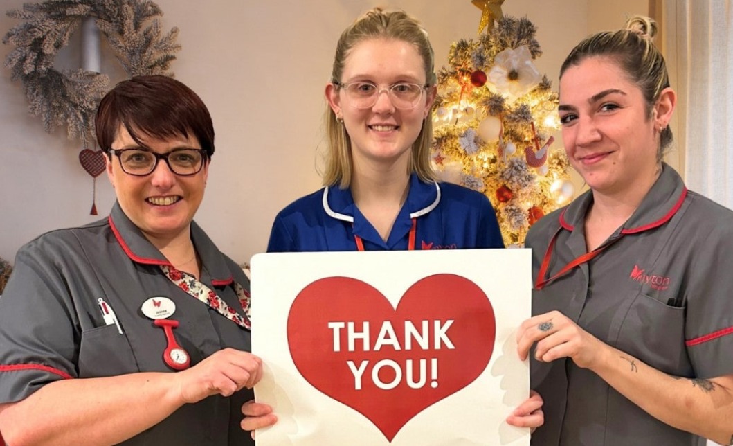 The Myton Hospices - Nurse Thank You Giving Tuesday 2023