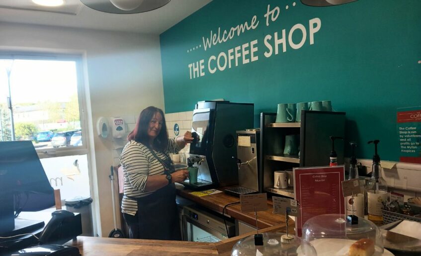 The Myton Hospices - Coffee Shop Volunteer Pam