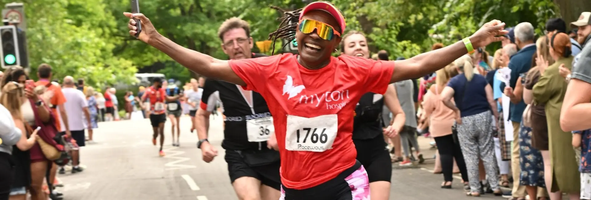 The Myton Hospices - Running Flex Slider