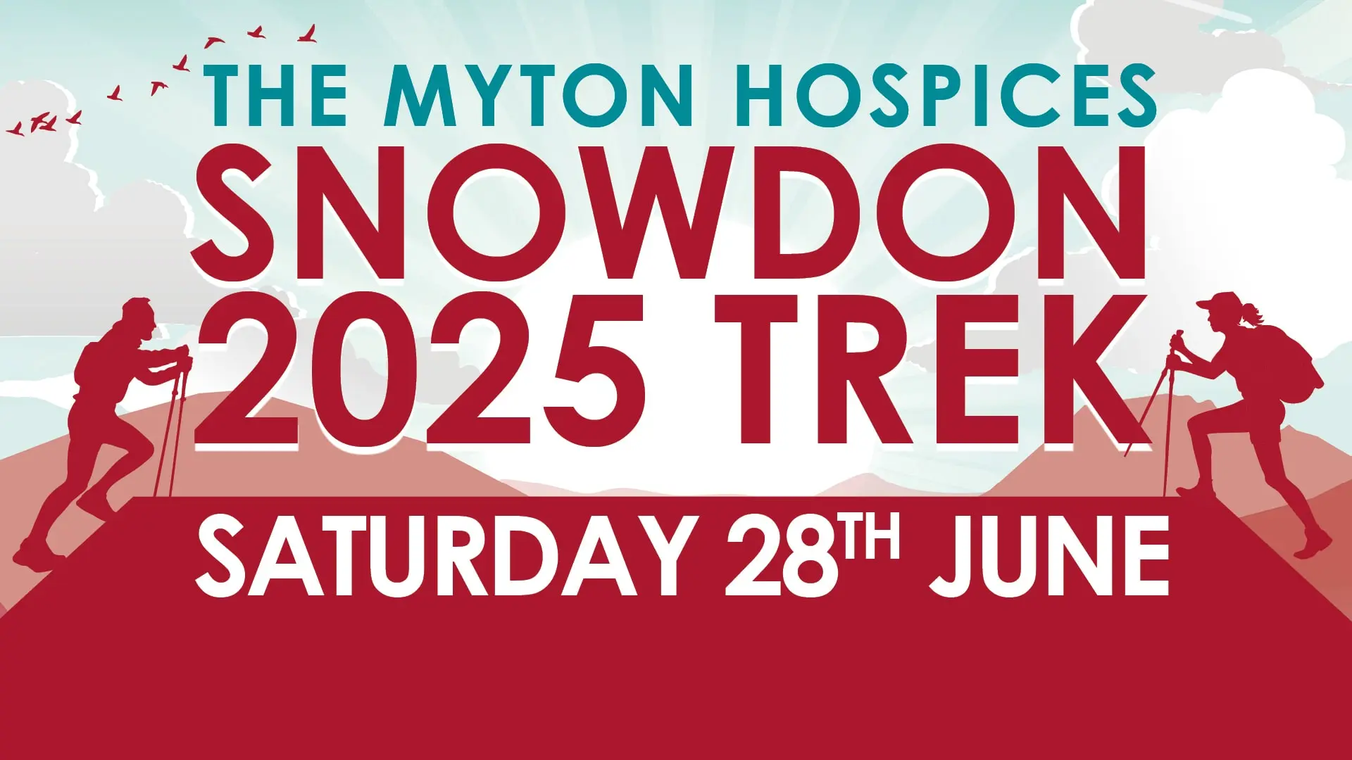 The Myton Hospices - Snowdon 2025 Trek Banner