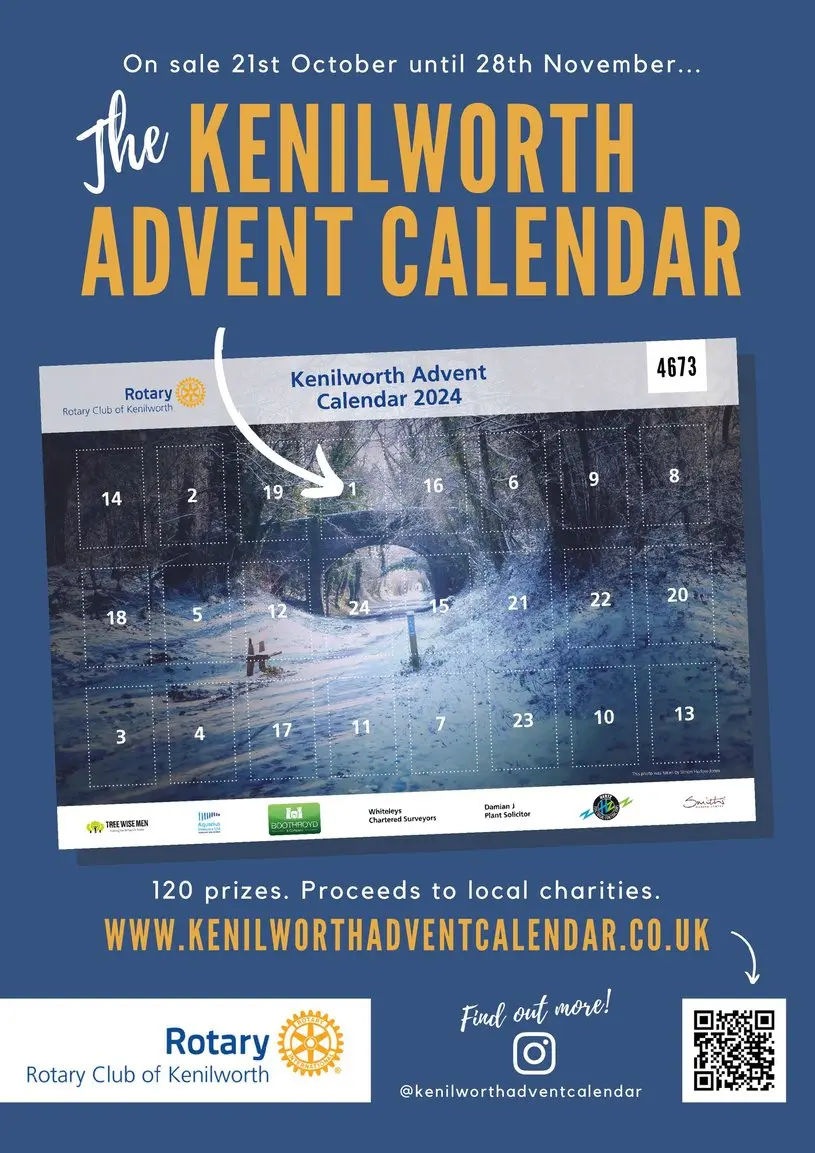 The Myton Hospices - The Kenilworth Advent Calendar event poster