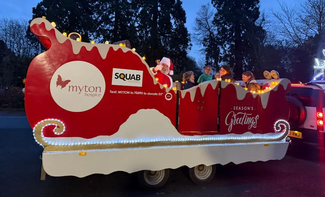 The Myton Hospices - Santa Sleigh