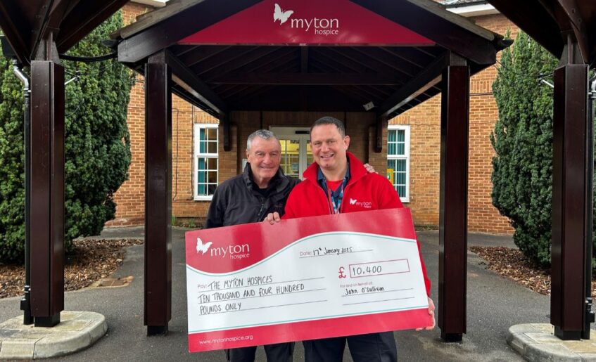 The Myton Hospices - Andy Houghton and John O'Sullivan