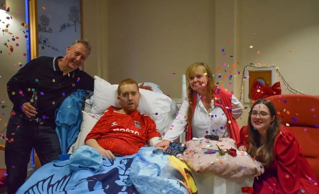 The Myton Hospices - Callum and Grace's Handfasting Ceremony