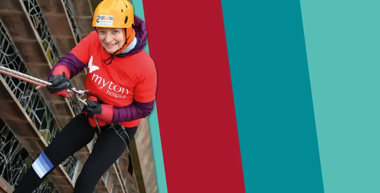 The Myton Hospices - Abseil 2025 - Banner